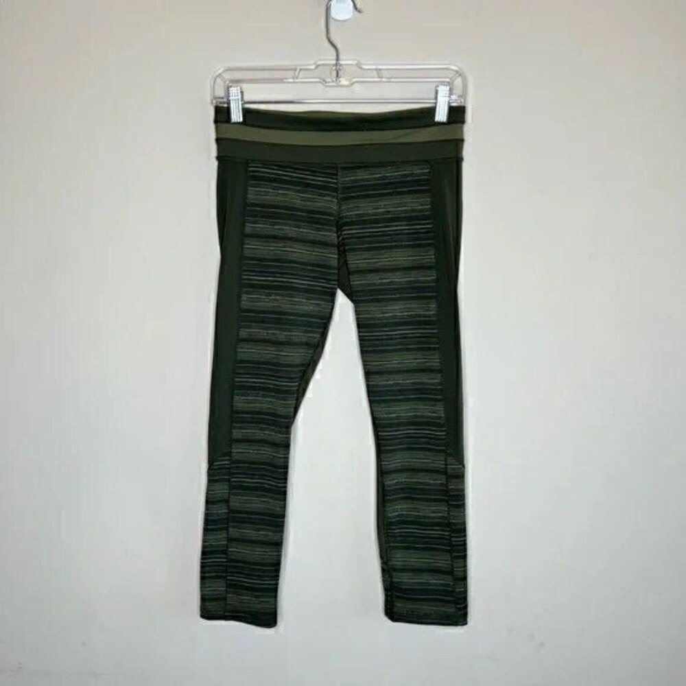 Lululemon Give Me Qi Crop Leggings Size 6